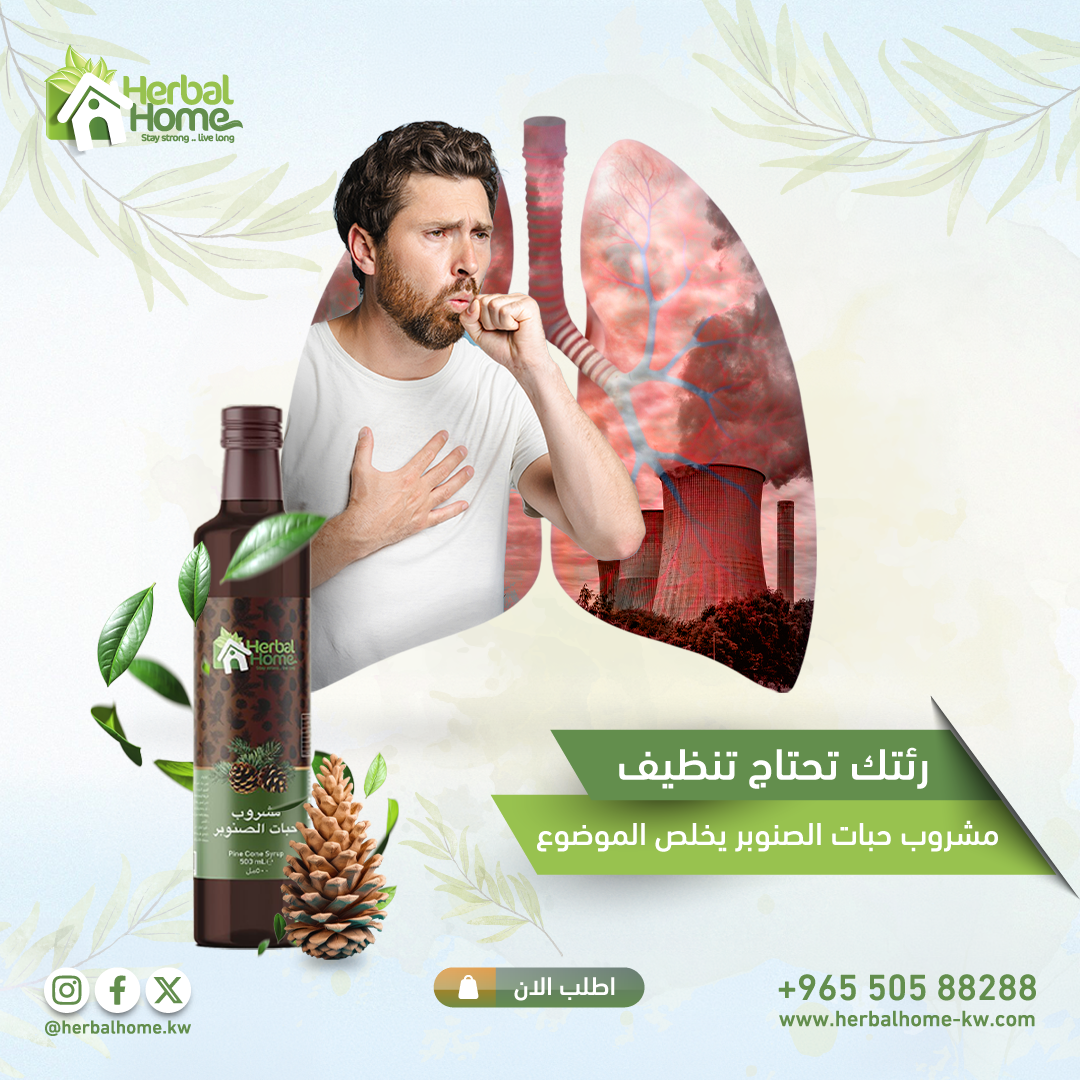 مشروب حبات الصنوبر