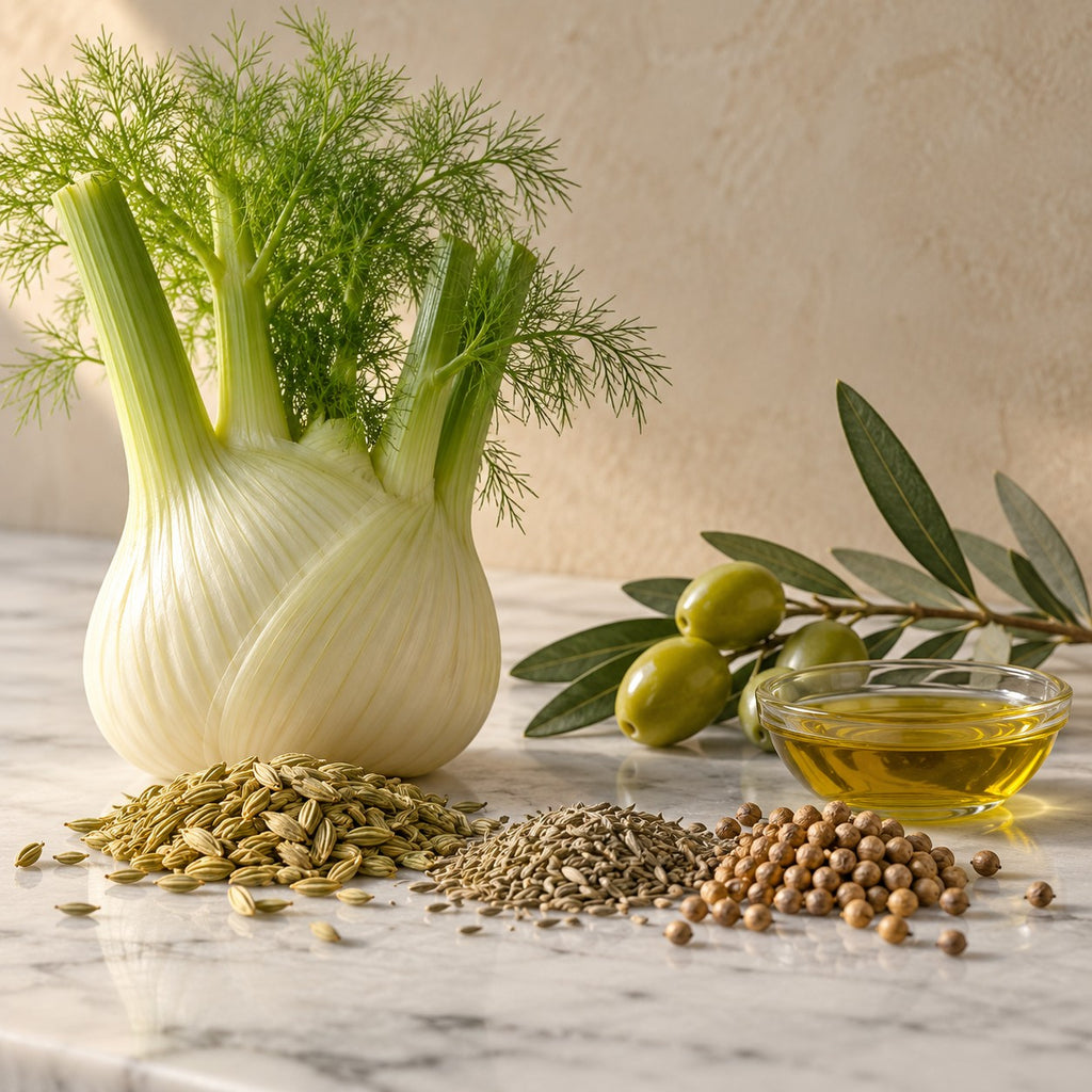 زيت مزيج الشمر